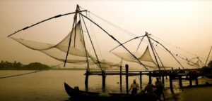 chinese fishing nets have been a landmark symbol for Cochin