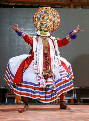 Kathakali dance form in Kerala